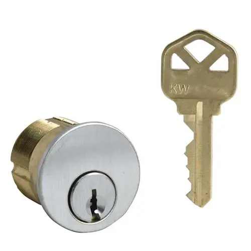 Mortise Cylinder Satin Chrome