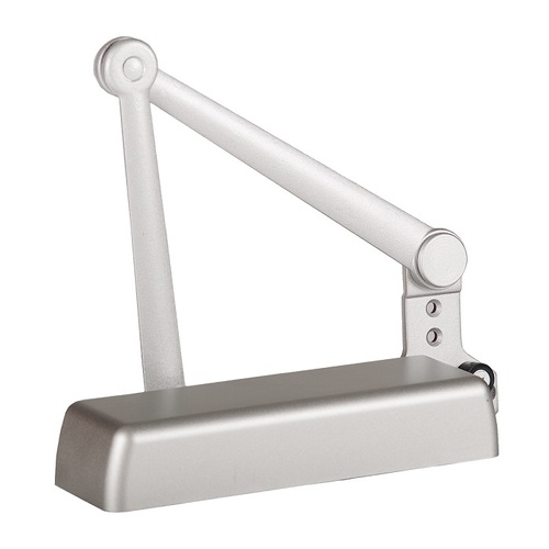 Stanley Security QDC117 R 689 Grade 1 Extra Duty Door Closer, Extra Duty Arm W/Stop, Full Rd Plastic Cover, Aluminum
