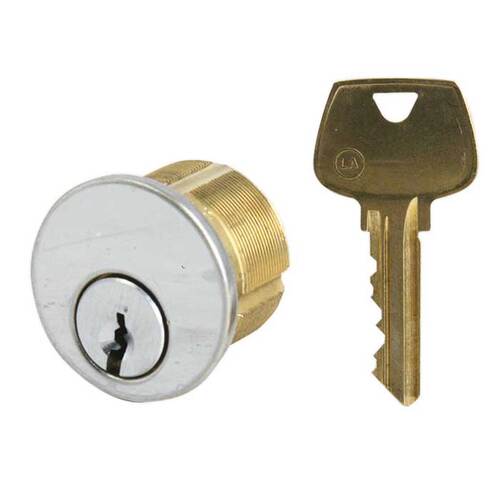 Mortise Cylinder Bright Polished Chrome