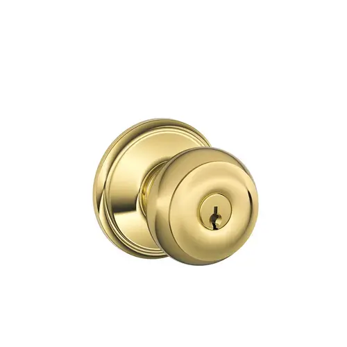 F51AF Georgian Keyed Entry Knob Lock