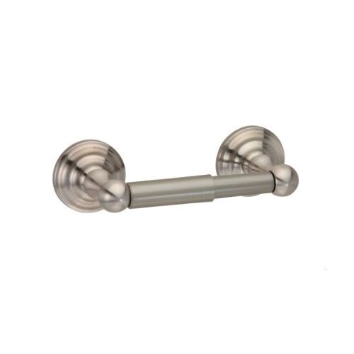 Waldron Toilet Paper Holder W/Plastic Tube Satin Nickel