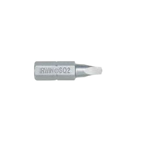 Irwin 3512052C No. 2 Sq. Recess Insert Bit 1/4 Hex X 1" 2/Card