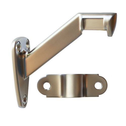 Orca Hardware TH-10HD-26D HD Handrail Bracket Satin Chrome