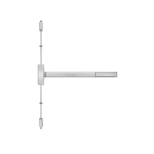 Precision Hardware FL2203-630-36 FL2203 Series Surface Vertical Rod Exit Device Satin Stainless Steel