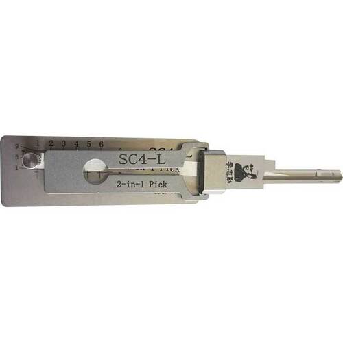 Original Lishi OL-SC4-L-AG Residential-Commerical Lock Picking Tool Set
