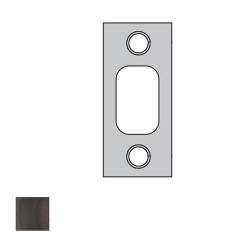 Deadbolt Strike-Square Corner Venetian Bronze