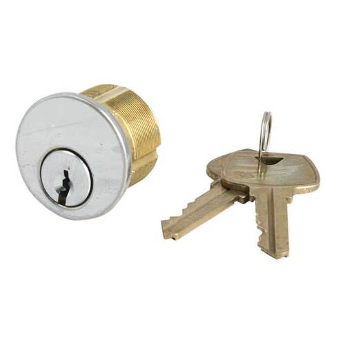 Mortise Cylinder Bright Polished Chrome