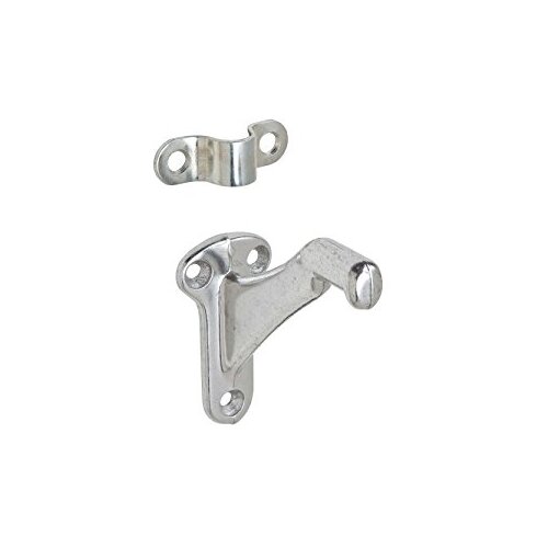 59 Handrail Bracket Slim Pack Clear Coated Aluminum