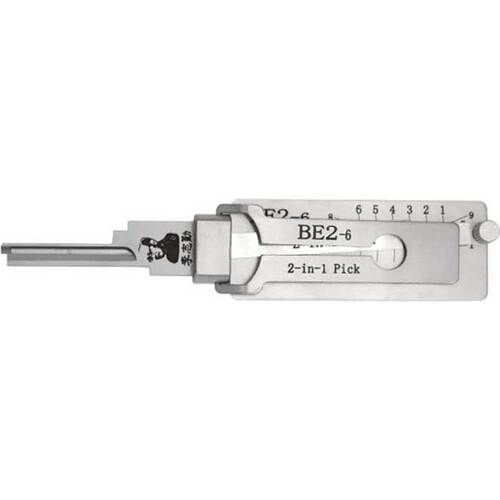 Original Lishi OL-BE2-6-AG Commercial Lock Picking Tool