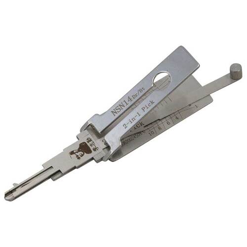 Original Lishi LISHI2-1NSN14 Auto Lock Picking Tool