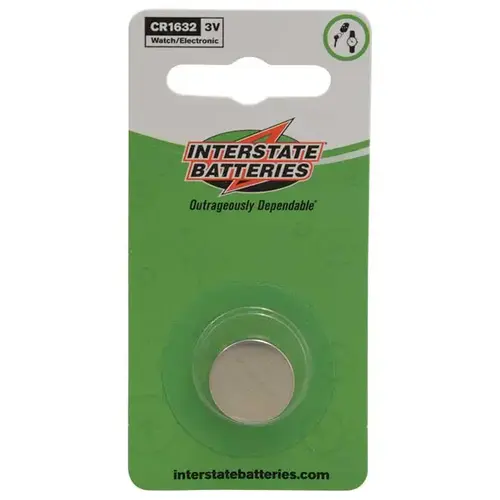 Interstate Batteries CR1632 3 Volts Lithium Battery