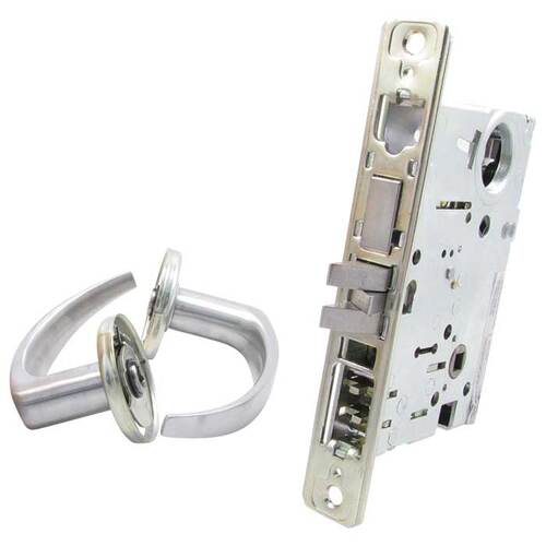 MA Series Privacy Mortise Lock Satin Chrome