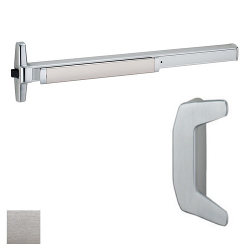 33A Series Rim Exit Device With Trim Satin Chrome