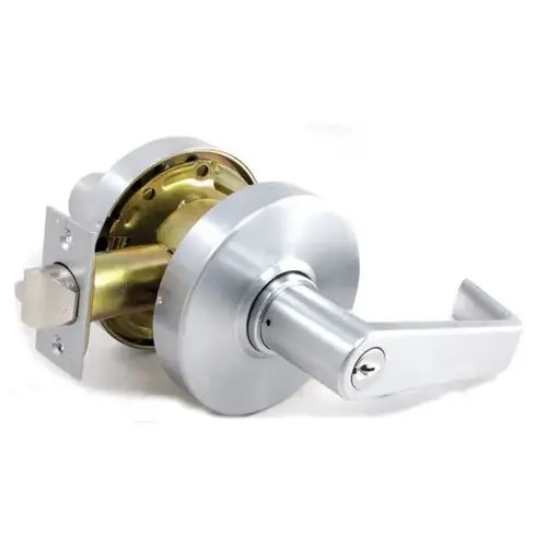 Electrified Cylindrical Lockset Satin Chrome