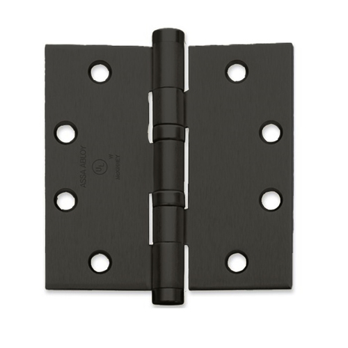 Steel Standard Weight Full Mortise Hinge Black Powder Coat