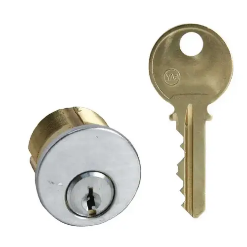 Mortise Cylinder Bright Polished Chrome