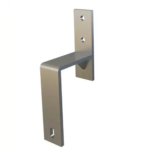 Flat Track Bypass Bracket Stainless Steel