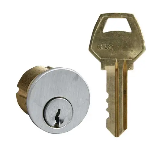 Mortise Cylinder Satin Chrome