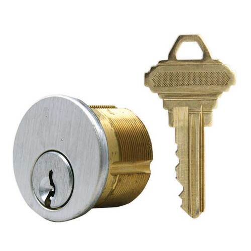 Mortise Cylinder Satin Chrome