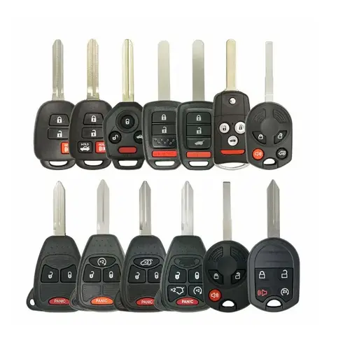 Keyless2Go STARTER3 Starter Pack of Replacement Version 2 Remote Head Keys