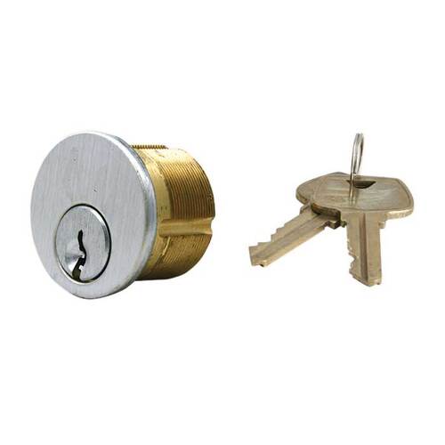 Mortise Cylinder Satin Chrome