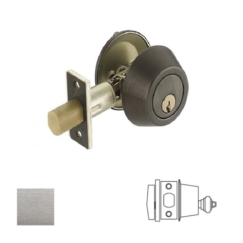 IC CORE STANDARD DUTY SINGLE C Satin chromium plated