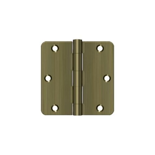 Residential Steel Hinge Satin Brass Blackened