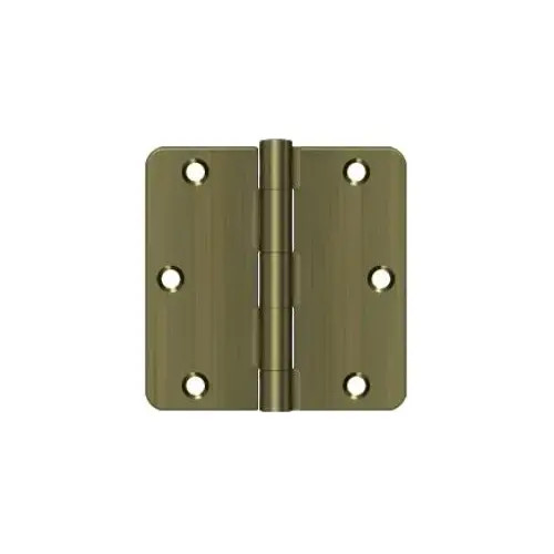 Residential Steel Hinge Satin Brass Blackened