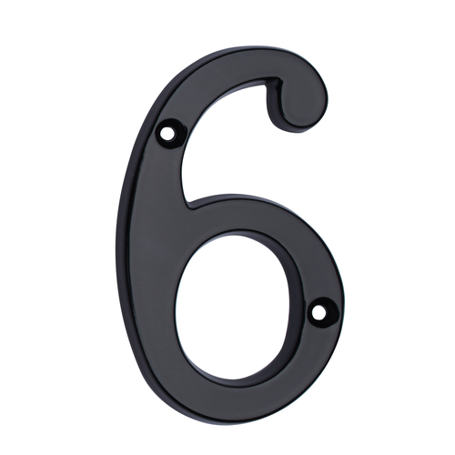 4" Classic House Number #6