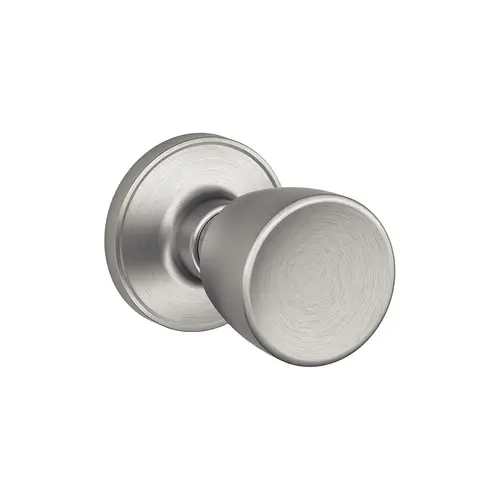 J10 Byron Passage Knob Lock in Vis Pack Satin Stainless Steel