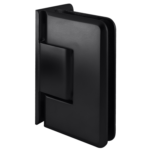 Matte Black Cologne 044 Series Wall Mount Offset Back Plate Hinge