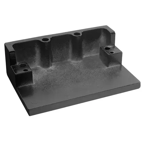 600 Series Mounting Bracket Satin Aluminum Clear