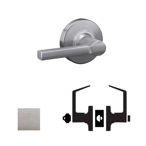 ALX50B Latitude Entrance/Office Lock Satin Chrome