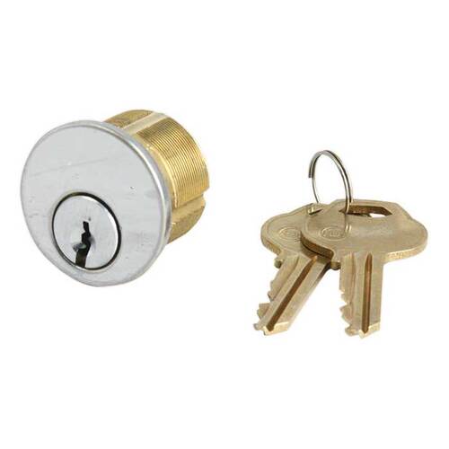 Mortise Cylinder Bright Polished Chrome