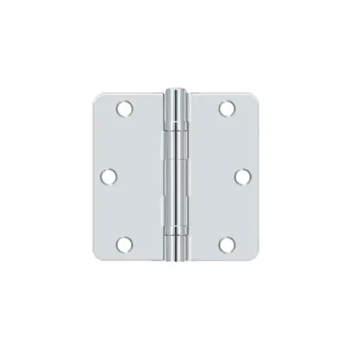 Residential Steel Hinge Bright Polished Chrome