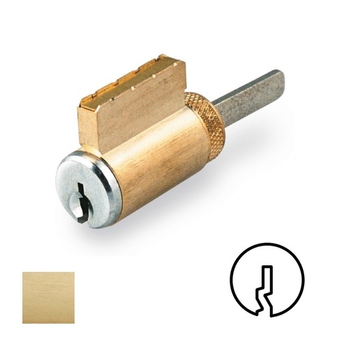 Key-In-Lever Cylinder Satin Brass