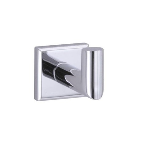 Ripple Robe Hook Polished Chrome