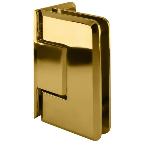 Polished Brass Cologne 044 Series Wall Mount Offset Back Plate Hinge