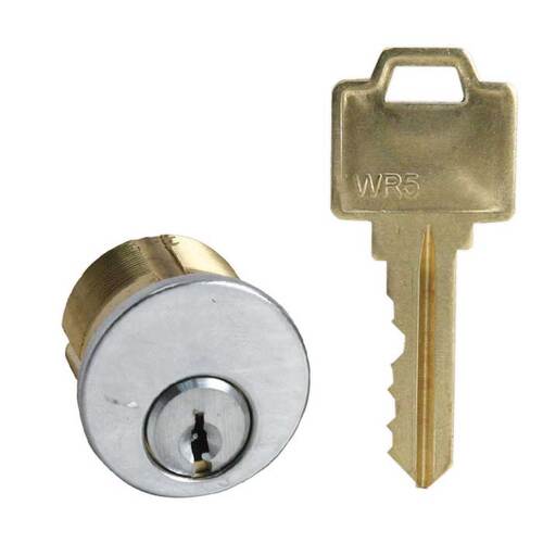 Mortise Cylinder Bright Polished Chrome