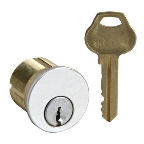 Mortise Cylinder Bright Polished Chrome