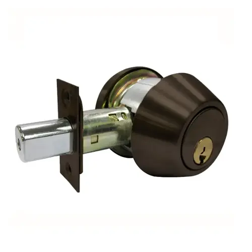 ODB3601 Single Cylinder Deadbolt Oil Rubbed Dark Bronze