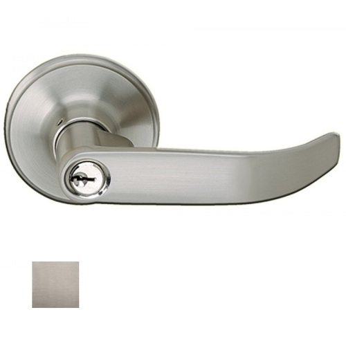 RESIDENTIAL TUBULAR LEVER, DUM Satin nickel