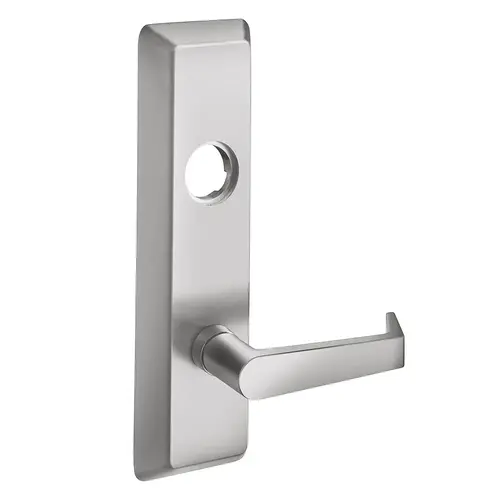 Exit Device Lever Trim, Satin Stainless Steel