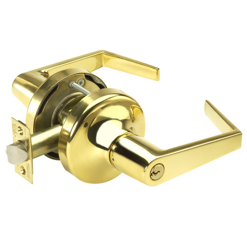 AU5322LN 605 Cylindrical Lock Bright Brass