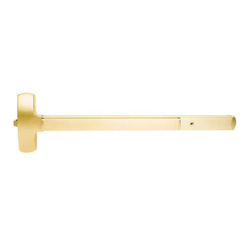 Motorized Exit Device Bright Brass