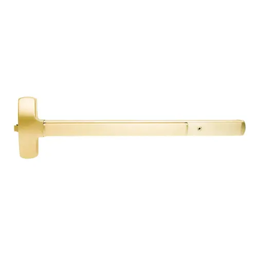 Motorized Exit Device Bright Brass