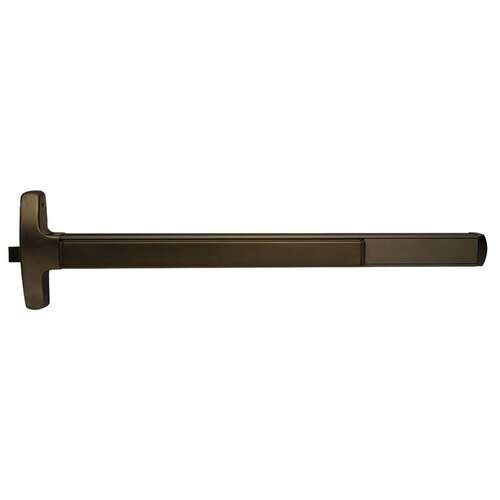 Lock Rim Exit Devices Dark Bronze Anodized Aluminum