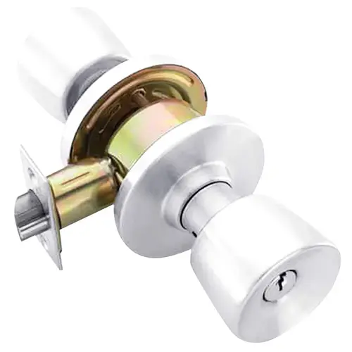 Lock Cylindrical Lock Bright Chrome