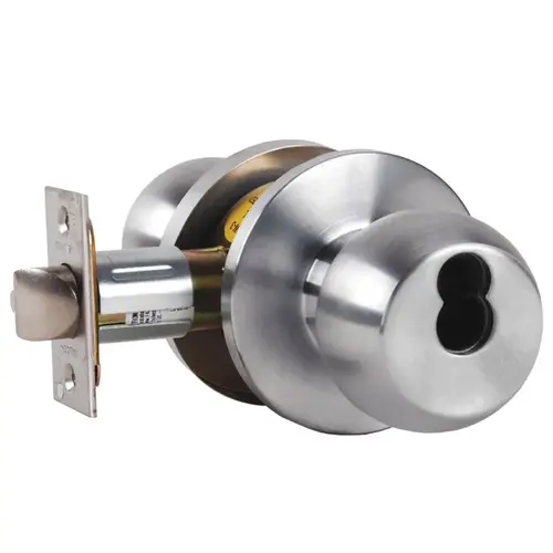 Lock Cylindrical Lock Satin Chrome