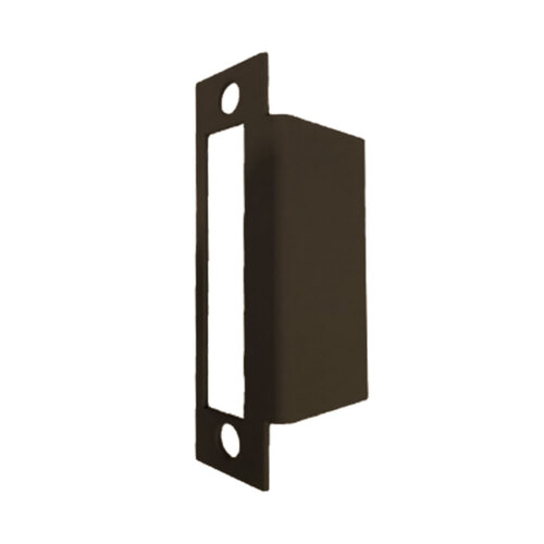 Electric Strike Filler Plate Dark Bronze Finish